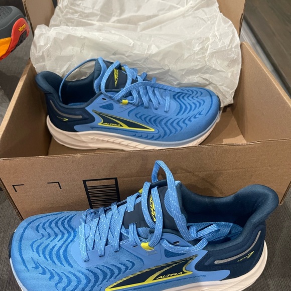 Altra Torin 7 Men's Blue Athletic Shoes - Picture 1 of 3